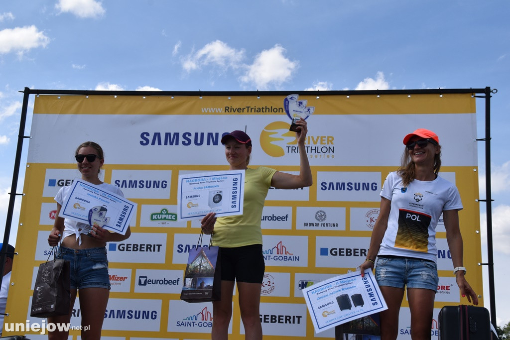 Samsung River Triathlon Series w Uniejowie  - nagrody