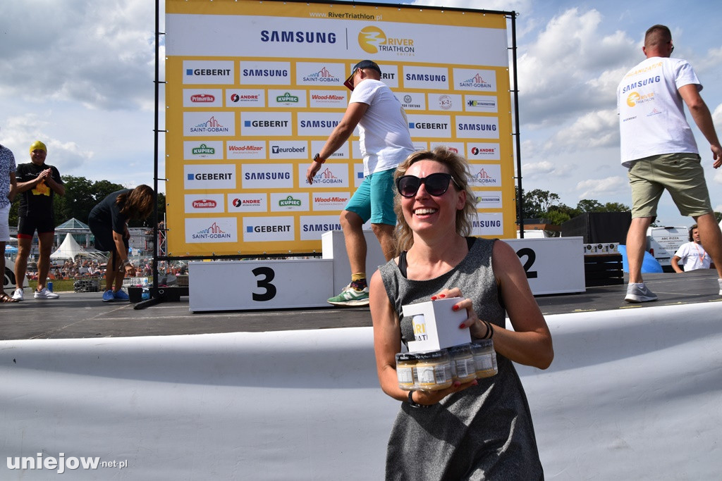 Samsung River Triathlon Series w Uniejowie  - nagrody