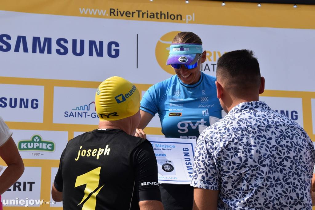 Samsung River Triathlon Series w Uniejowie  - nagrody