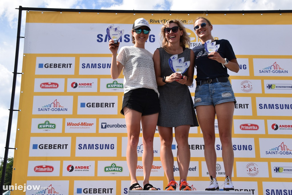 Samsung River Triathlon Series w Uniejowie  - nagrody