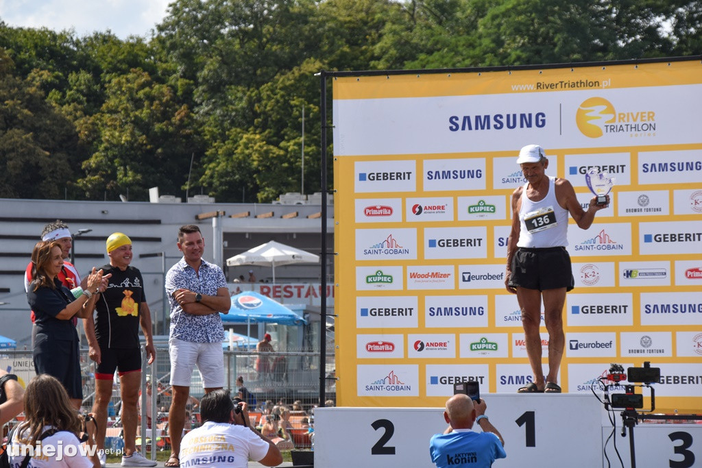 Samsung River Triathlon Series w Uniejowie  - nagrody