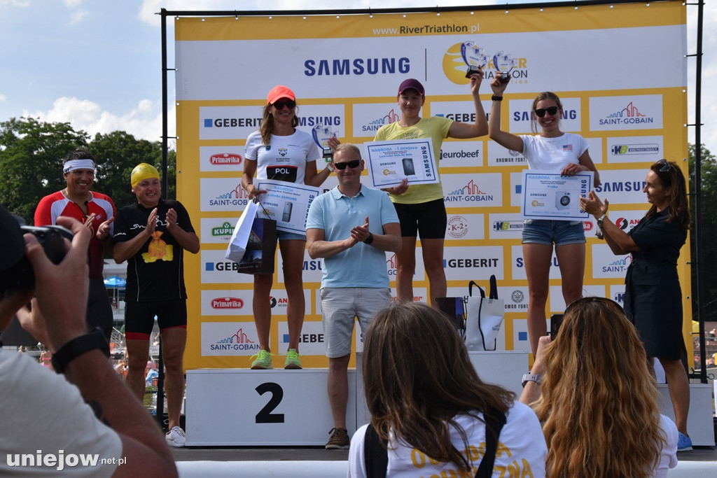 Samsung River Triathlon Series w Uniejowie  - nagrody