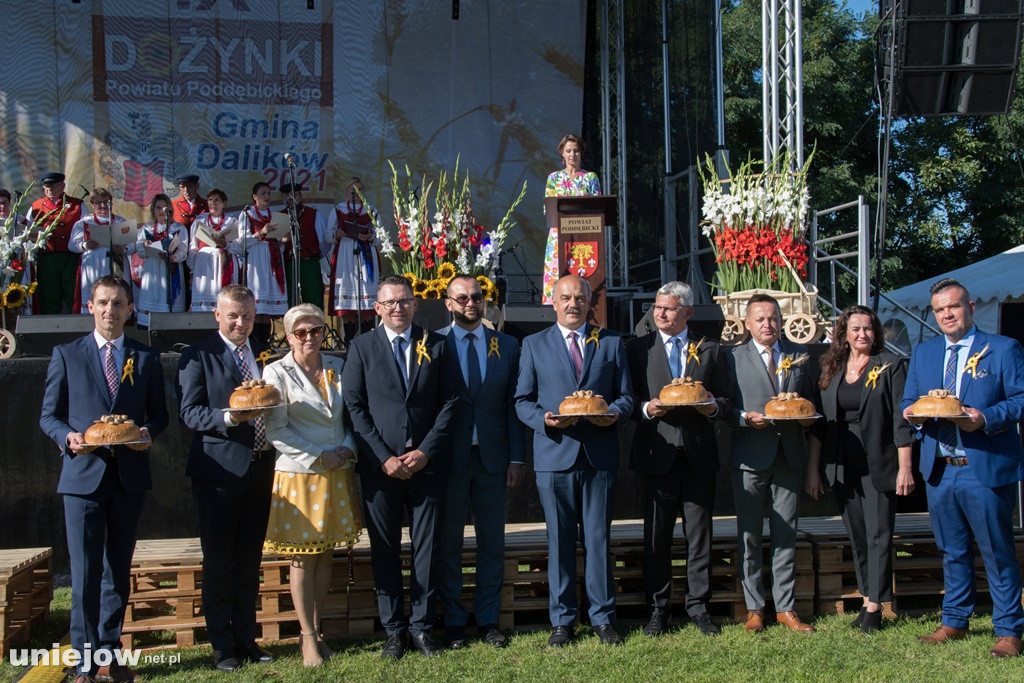 IX Dożynki Powiatu Poddębickiego w Dalikowie