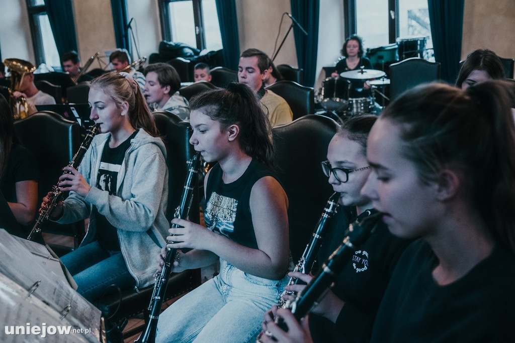 Orkiestra dęta z Uniejowa nagrała płytę