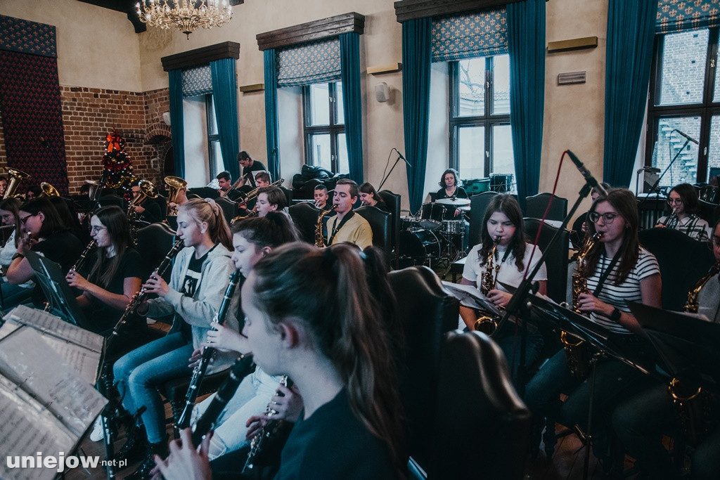 Orkiestra dęta z Uniejowa nagrała płytę