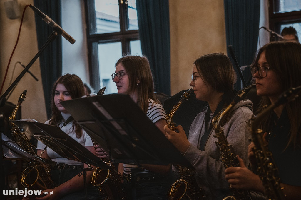 Orkiestra dęta z Uniejowa nagrała płytę
