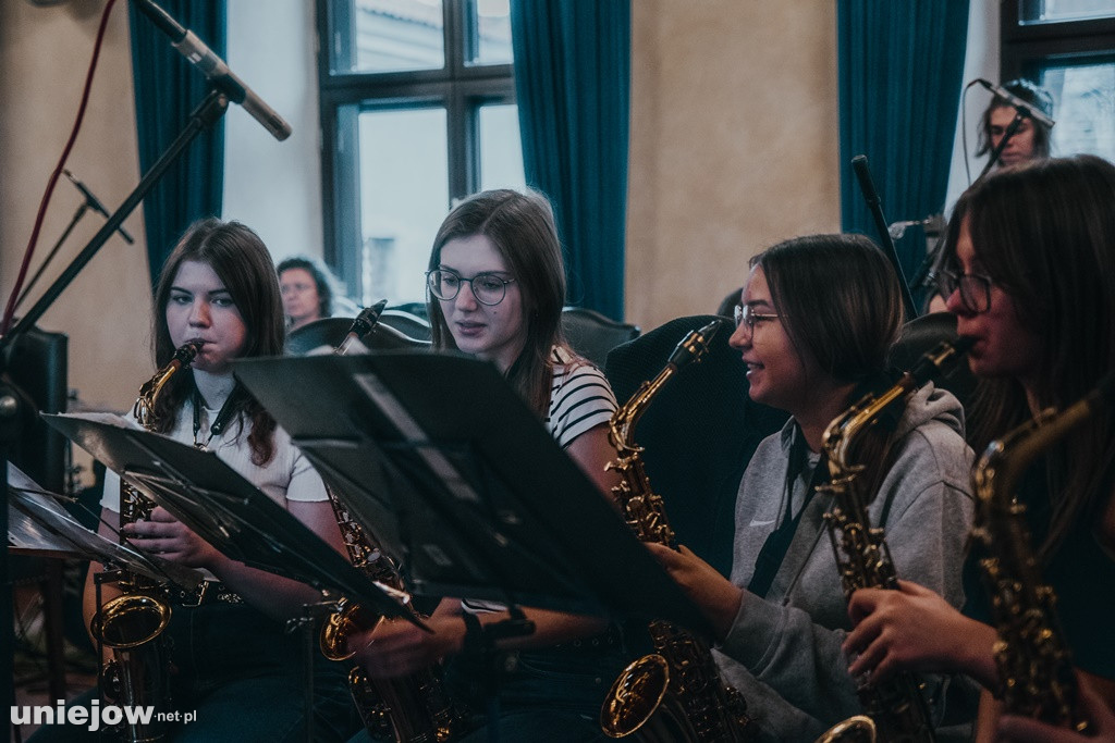 Orkiestra dęta z Uniejowa nagrała płytę