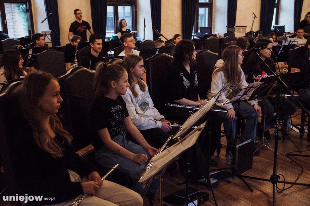 Orkiestra dęta z Uniejowa nagrała płytę