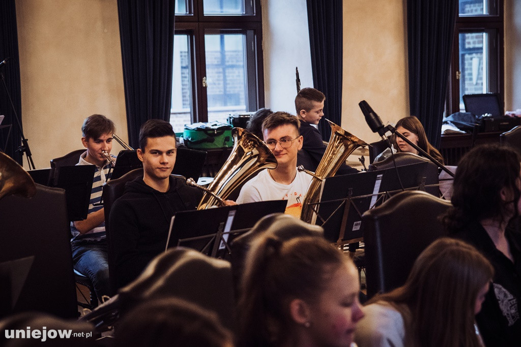 Orkiestra dęta z Uniejowa nagrała płytę