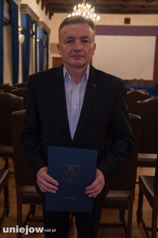 Sesja Rady Miejskiej w Uniejowie z nowym radnym