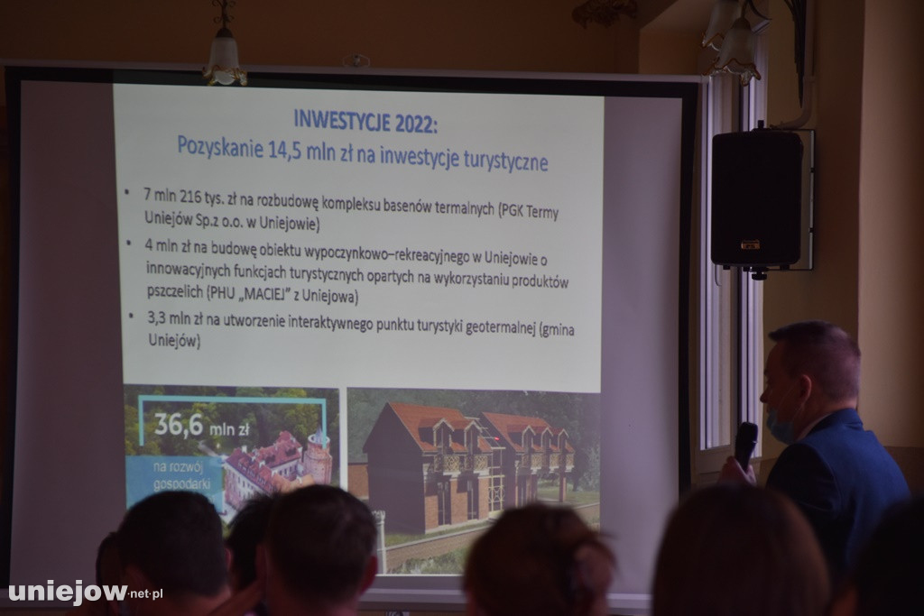 Radni w Uniejowie uchwalili budżet na 2022 rok