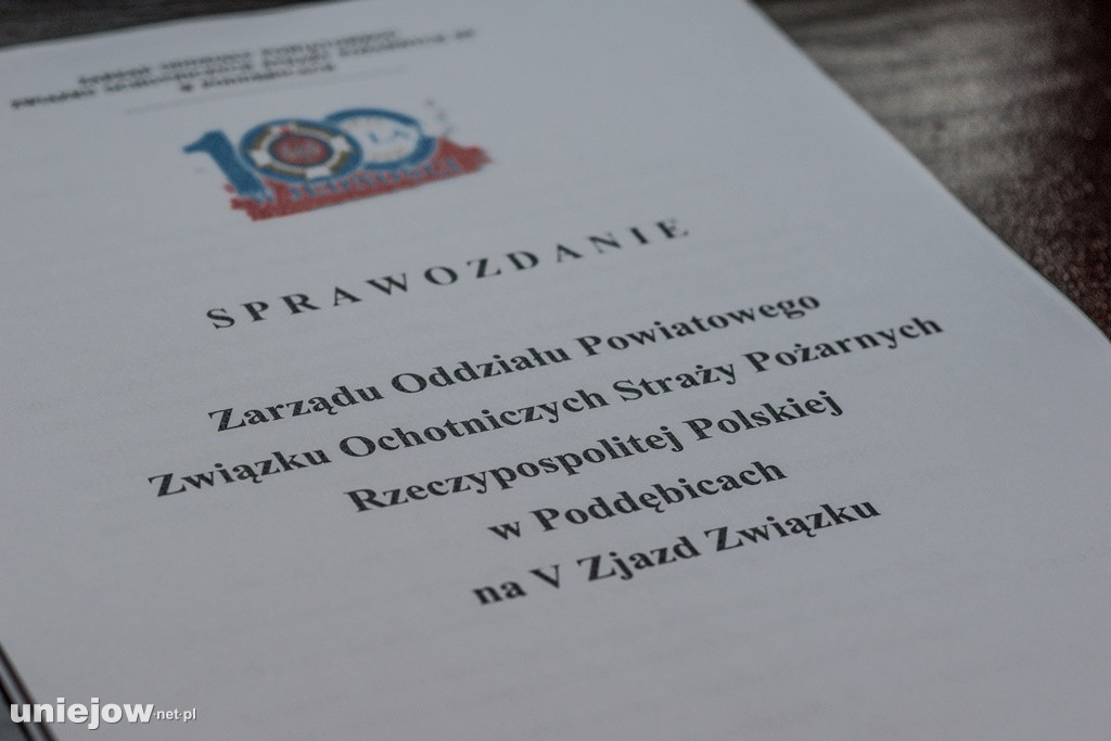 Zjazd Związku OSP RPw Poddębicach.