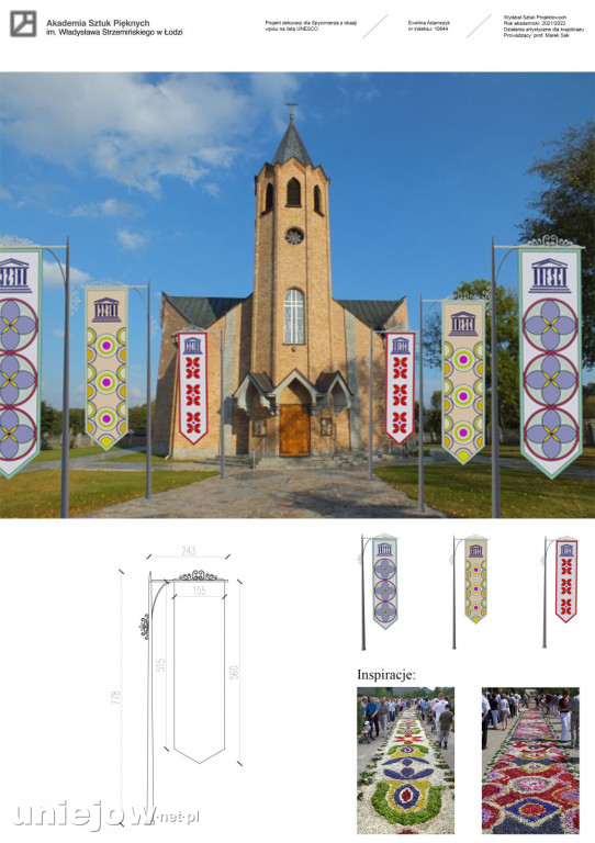 Przestrzenne dekoracje Spycimierza