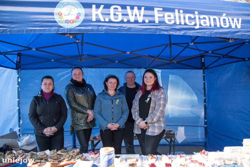 Uniejów. Na pikniku zbierali pieniądze dla obywateli Ukrainy