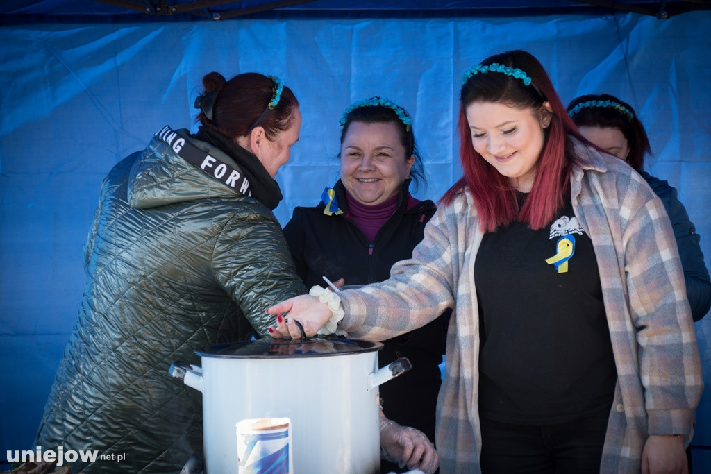 Uniejów. Na pikniku zbierali pieniądze dla obywateli Ukrainy