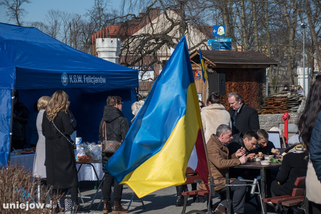Uniejów. Na pikniku zbierali pieniądze dla obywateli Ukrainy
