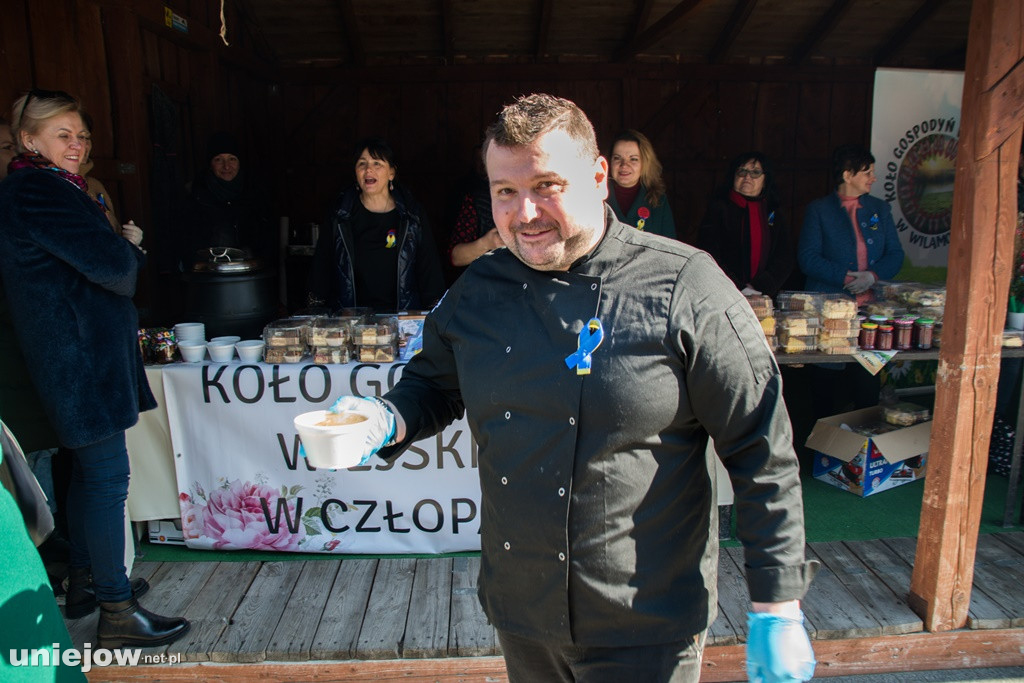 Uniejów. Na pikniku zbierali pieniądze dla obywateli Ukrainy