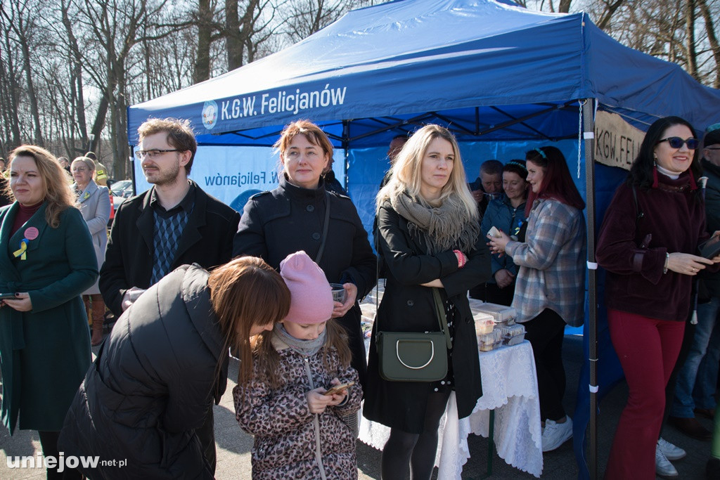 Uniejów. Na pikniku zbierali pieniądze dla obywateli Ukrainy