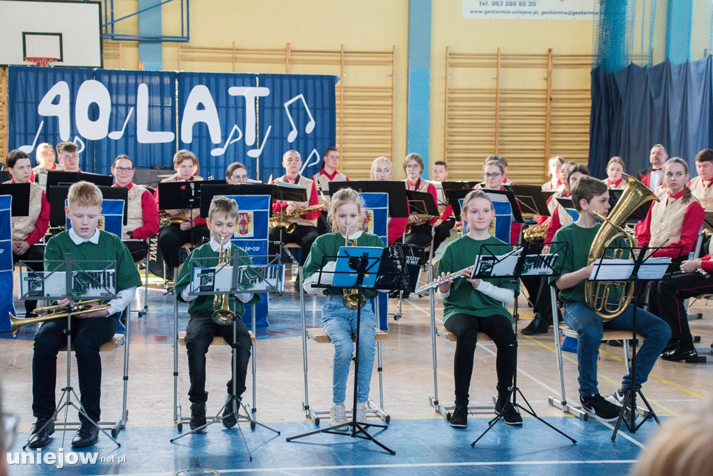 Koncert jubileuszowy Orkiestry ZHP-OSP Uniejów