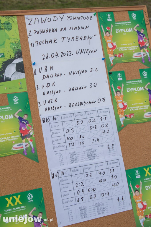 XXII  ,,Z podwórka na Stadion o puchar Tymbarku