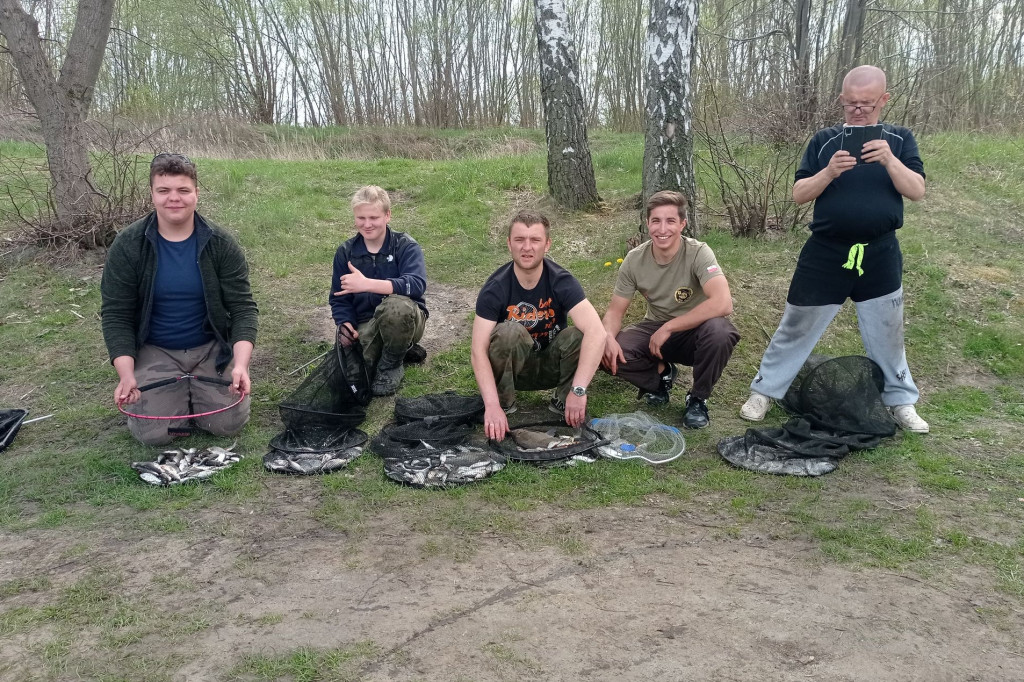 Wędkarze z klubu Jazgarz trenowali przed kolejnymi zawodami