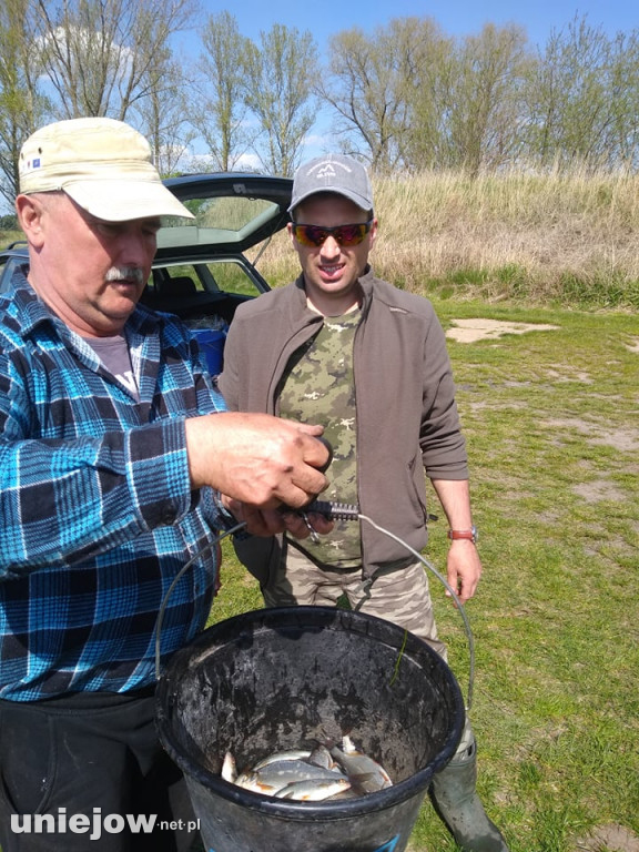 Wędkarze z klubu Jazgarz trenowali przed kolejnymi zawodami