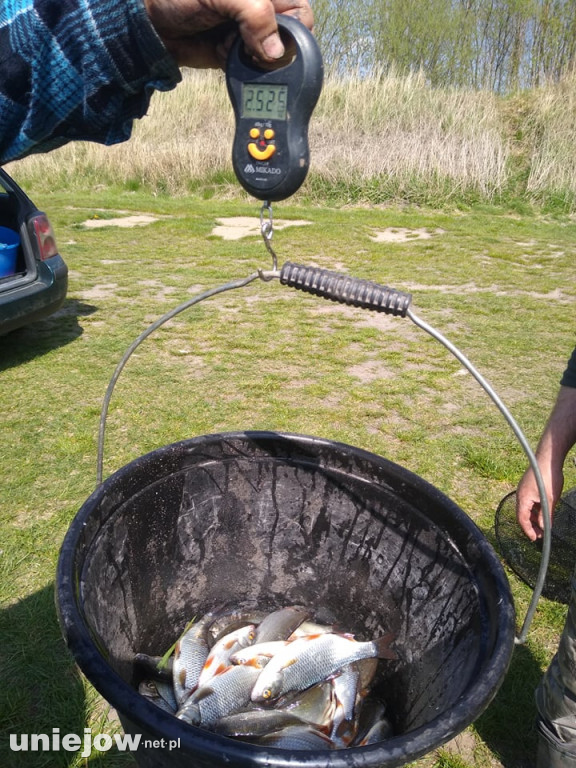 Wędkarze z klubu Jazgarz trenowali przed kolejnymi zawodami