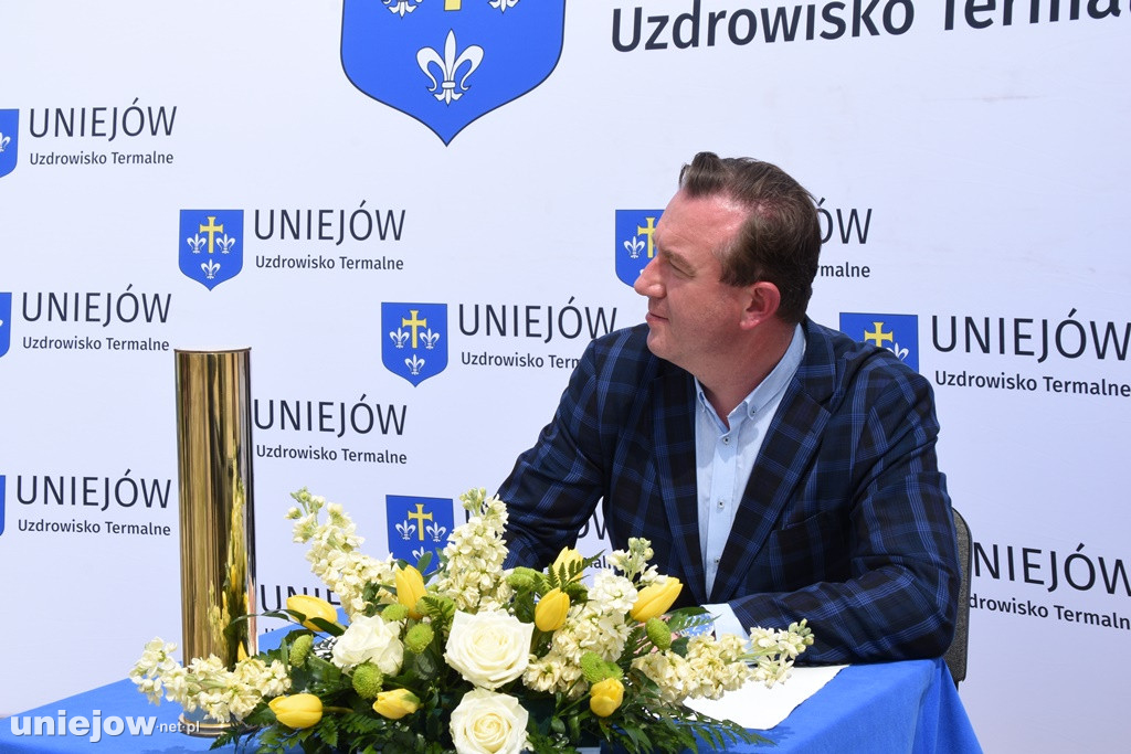Wmurowano kamień węgielny pod budowę przedszkola integracyjnego w Uniejowie