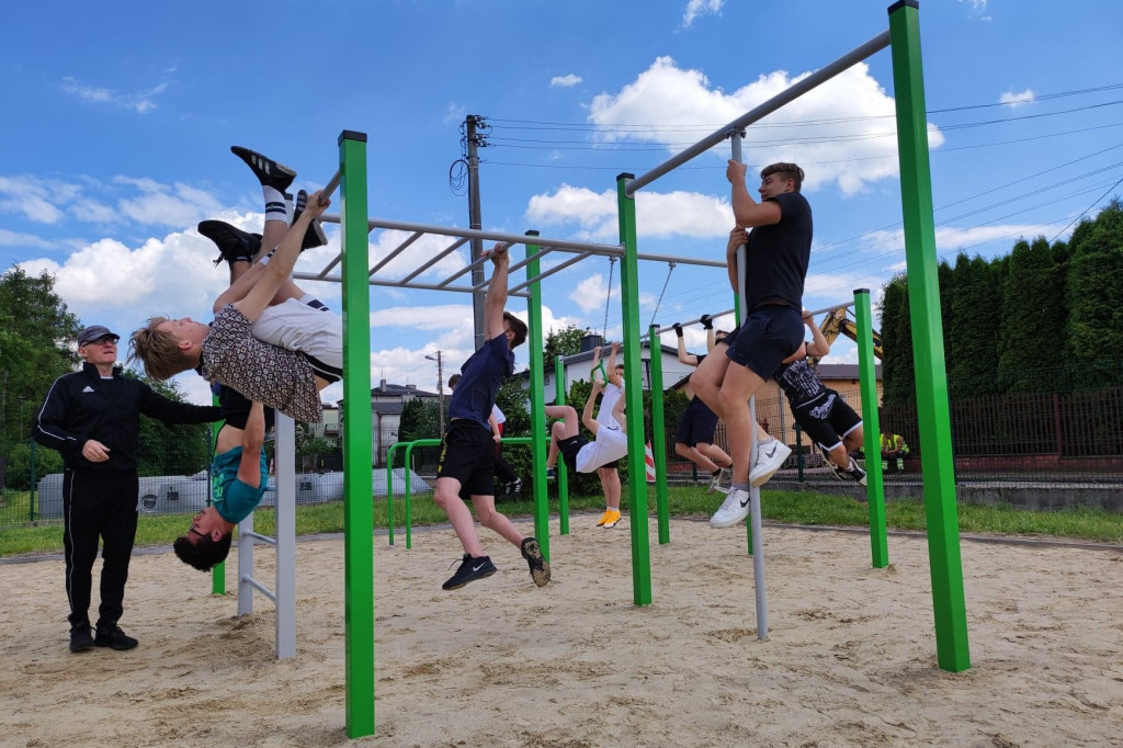 Powstał pierwszy park do street workout!