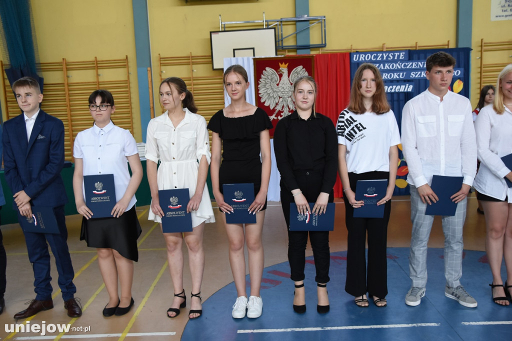 Zakończenie roku szkolnego w Uniejowie, Wieleninie i Wilamowie