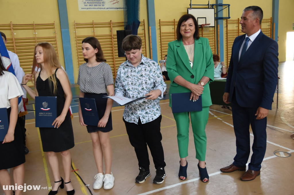 Zakończenie roku szkolnego w Uniejowie, Wieleninie i Wilamowie