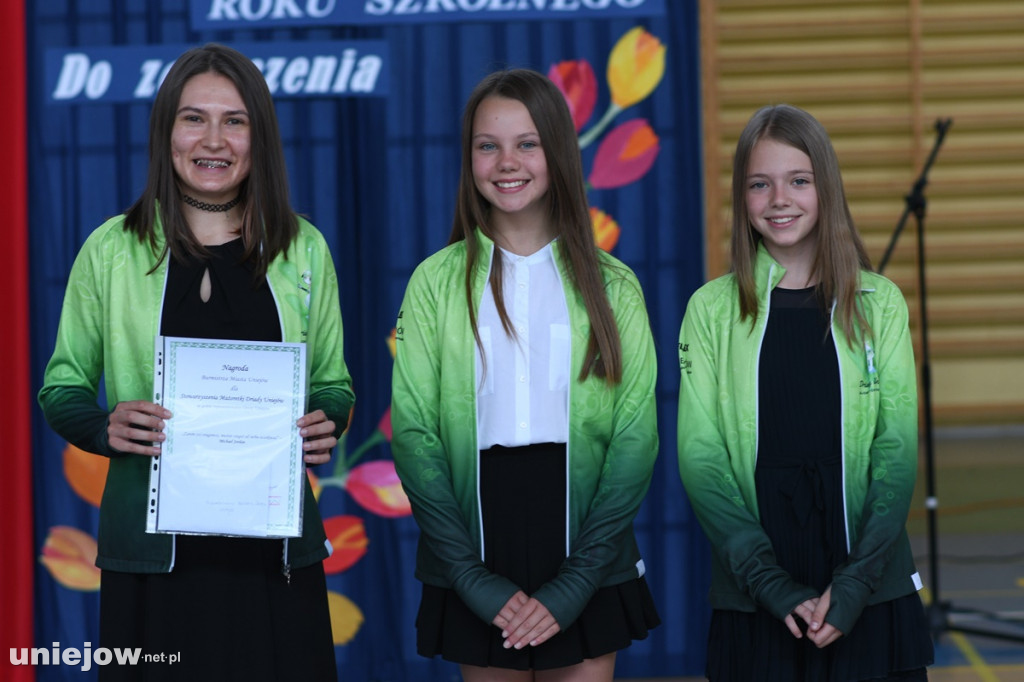 Zakończenie roku szkolnego w Uniejowie, Wieleninie i Wilamowie