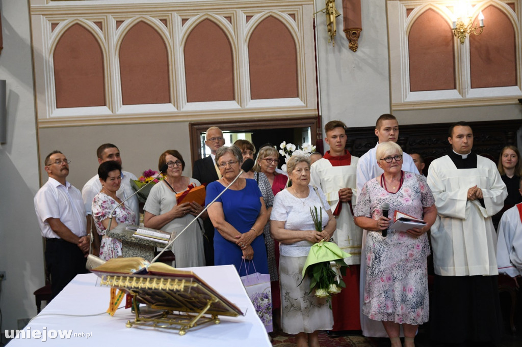Pożegnanie księży w Uniejowie i Wilamowie