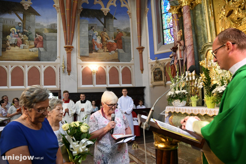 Pożegnanie księży w Uniejowie i Wilamowie