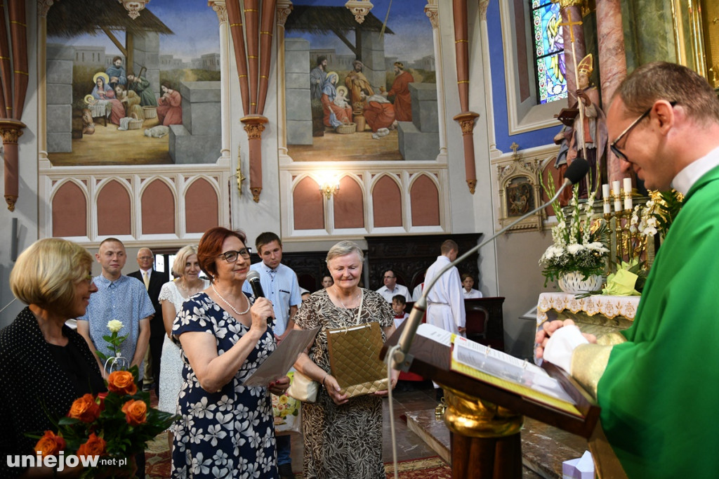 Pożegnanie księży w Uniejowie i Wilamowie