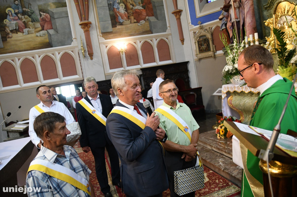 Pożegnanie księży w Uniejowie i Wilamowie
