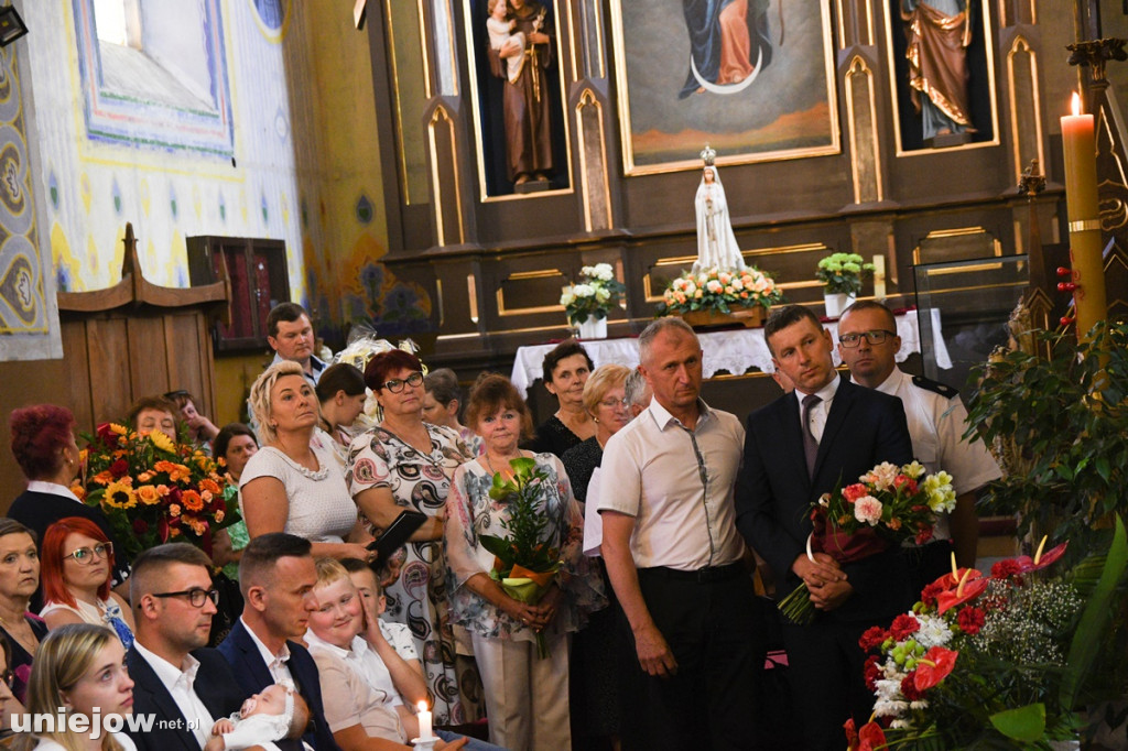 Pożegnanie księży w Uniejowie i Wilamowie