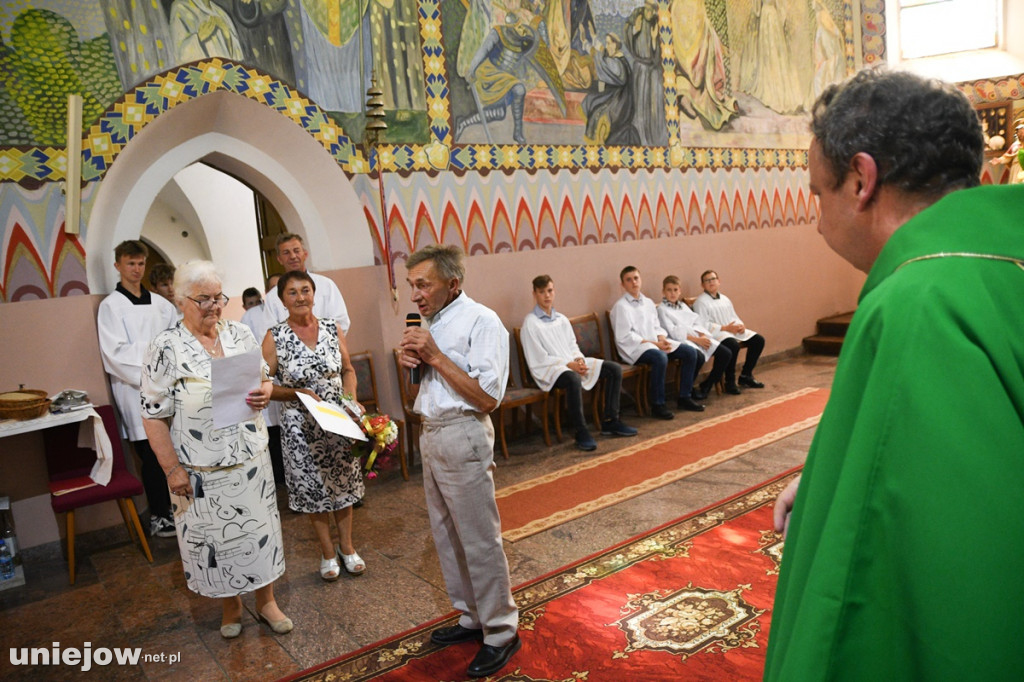 Pożegnanie księży w Uniejowie i Wilamowie