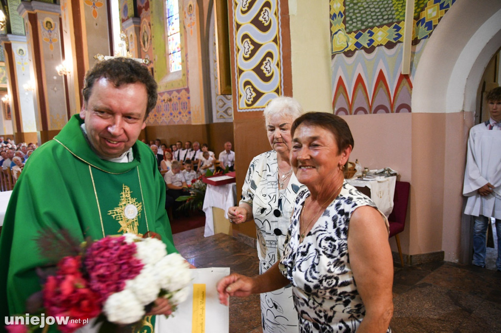 Pożegnanie księży w Uniejowie i Wilamowie