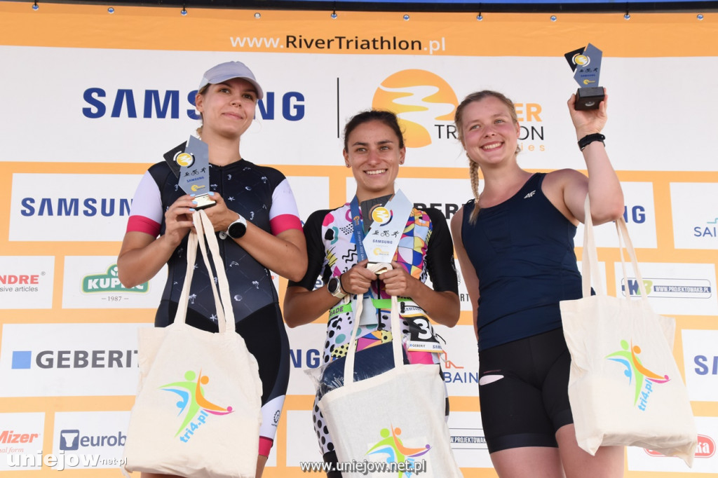 Samsung River Triathlon Series w Uniejowie