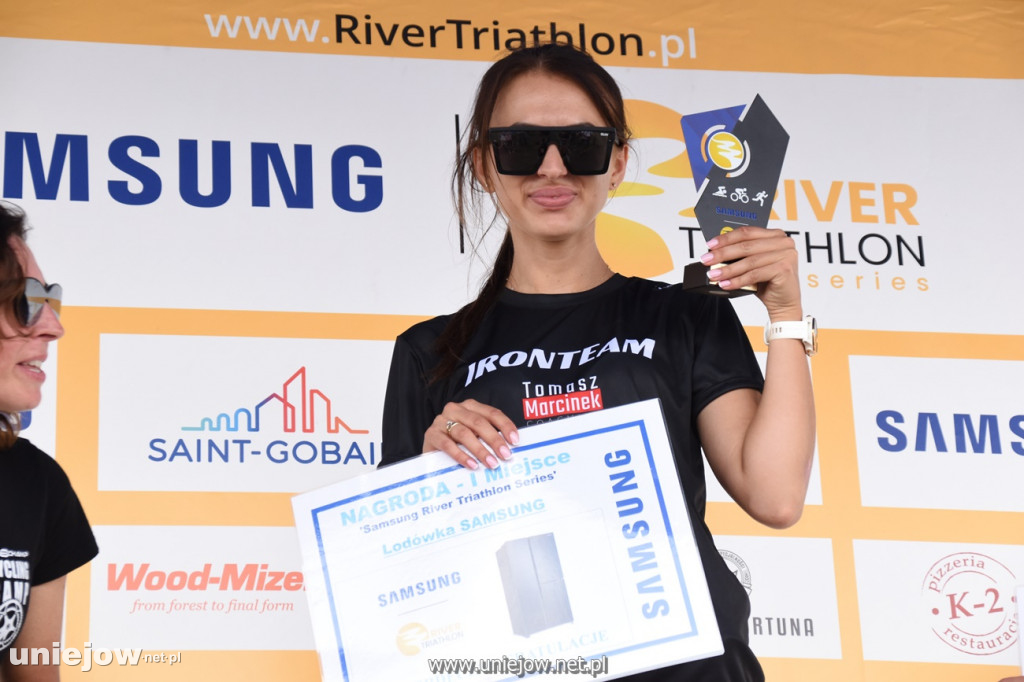 Samsung River Triathlon Series w Uniejowie