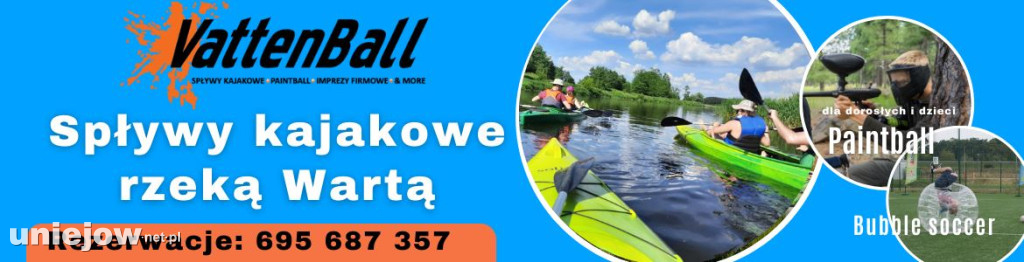 Uniejów z lotu ptaka