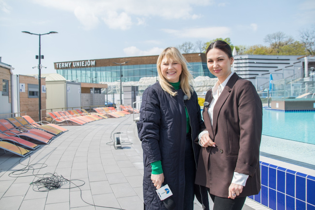 Maja Popielarska zapowiada pogodę z Uniejowa