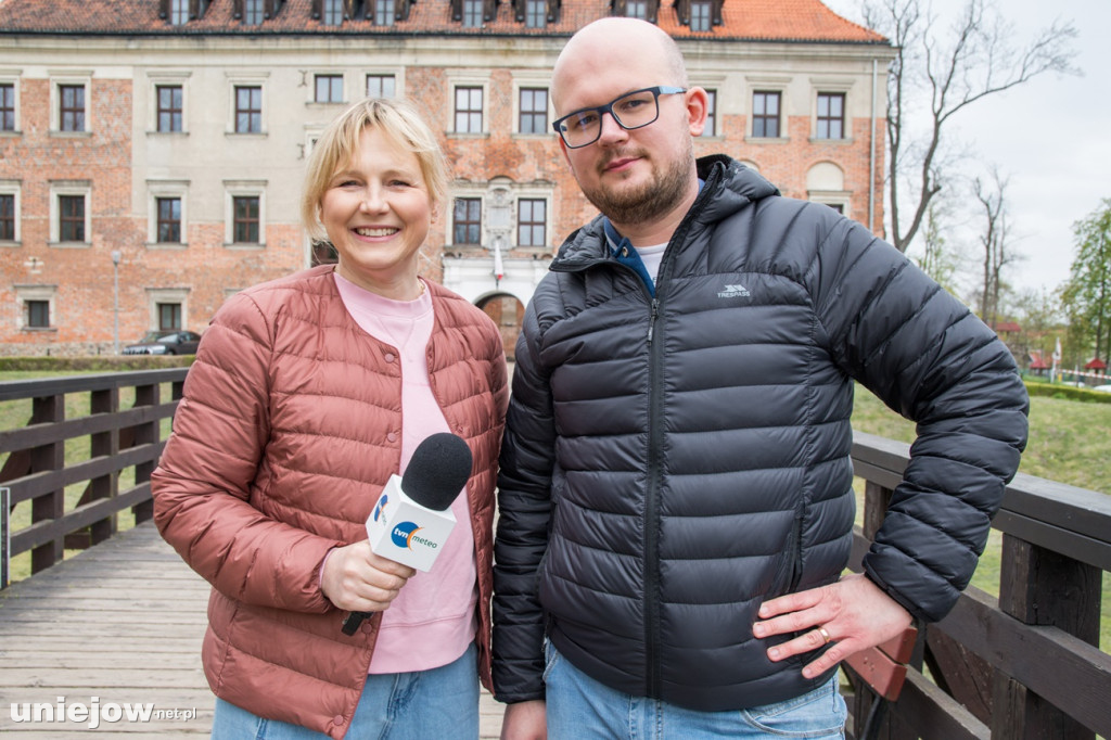 Maja Popielarska zapowiada pogodę z Uniejowa
