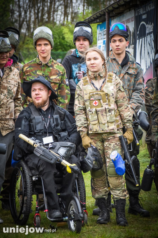 Paintball z Rojem w Felicjanowie koło Uniejowa