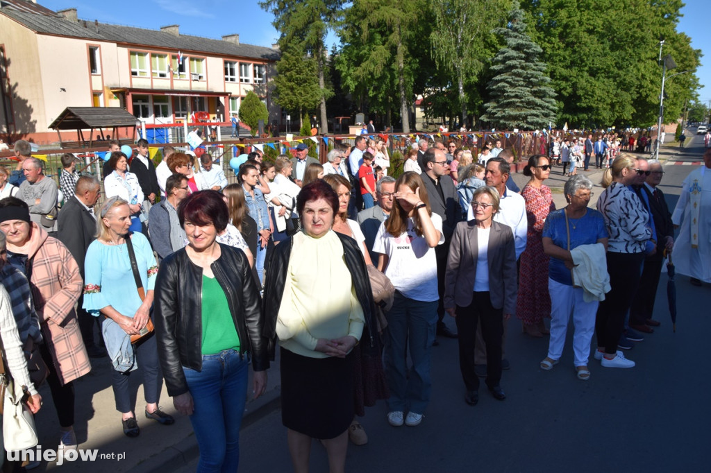 Uniejów powitał obraz Matki Boskiej Częstochowskiej