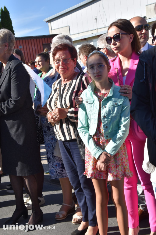 Uniejów powitał obraz Matki Boskiej Częstochowskiej