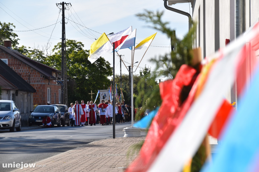 Uniejów powitał obraz Matki Boskiej Częstochowskiej
