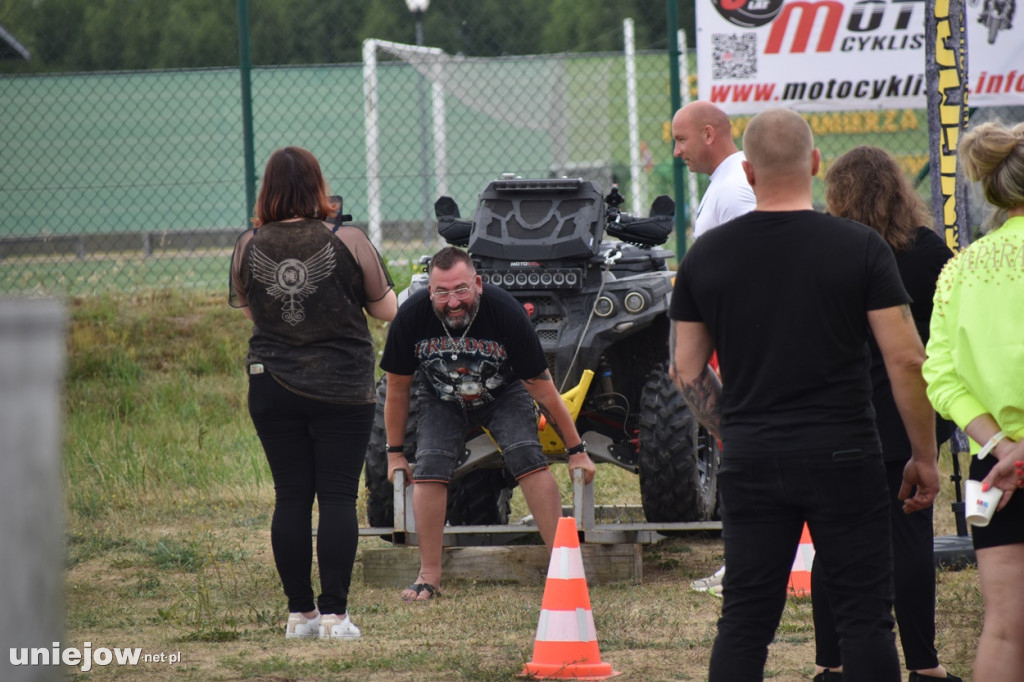 Strongman motocyklistów i zlot u Banity