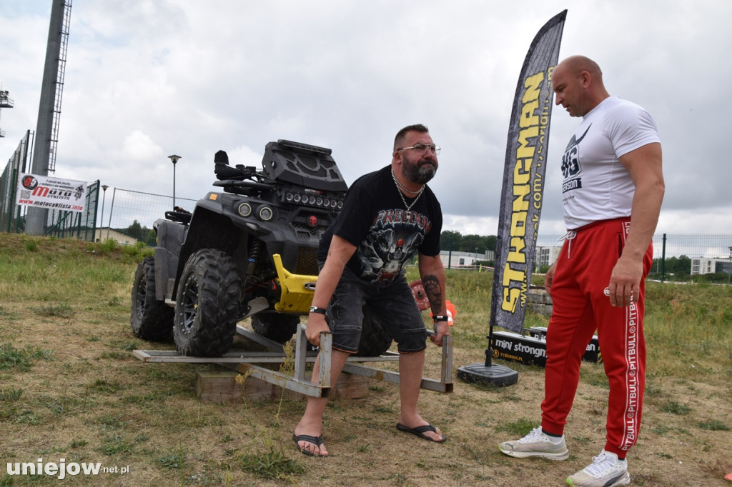 Strongman motocyklistów i zlot u Banity